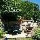 bed & breakfast Haute-Marne - South terrace and  the fountain of the wells